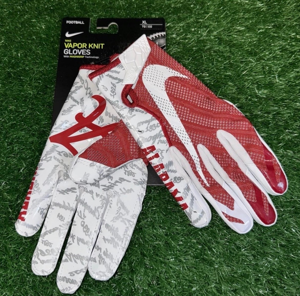 Alabama Football gloves
