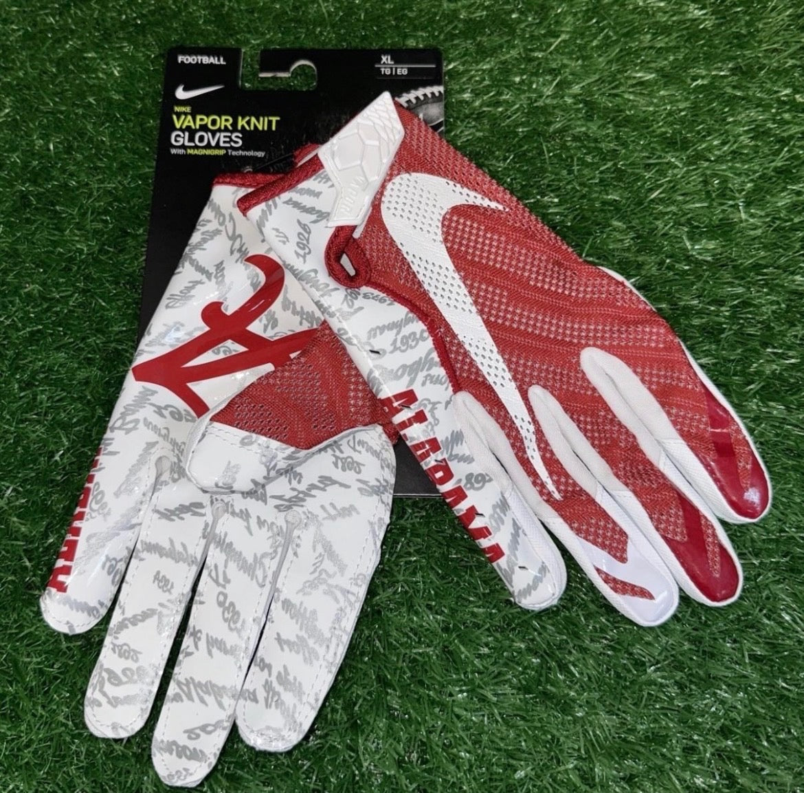 Alabama Football gloves