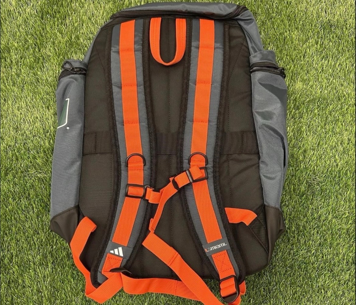 university of Miami Football bag