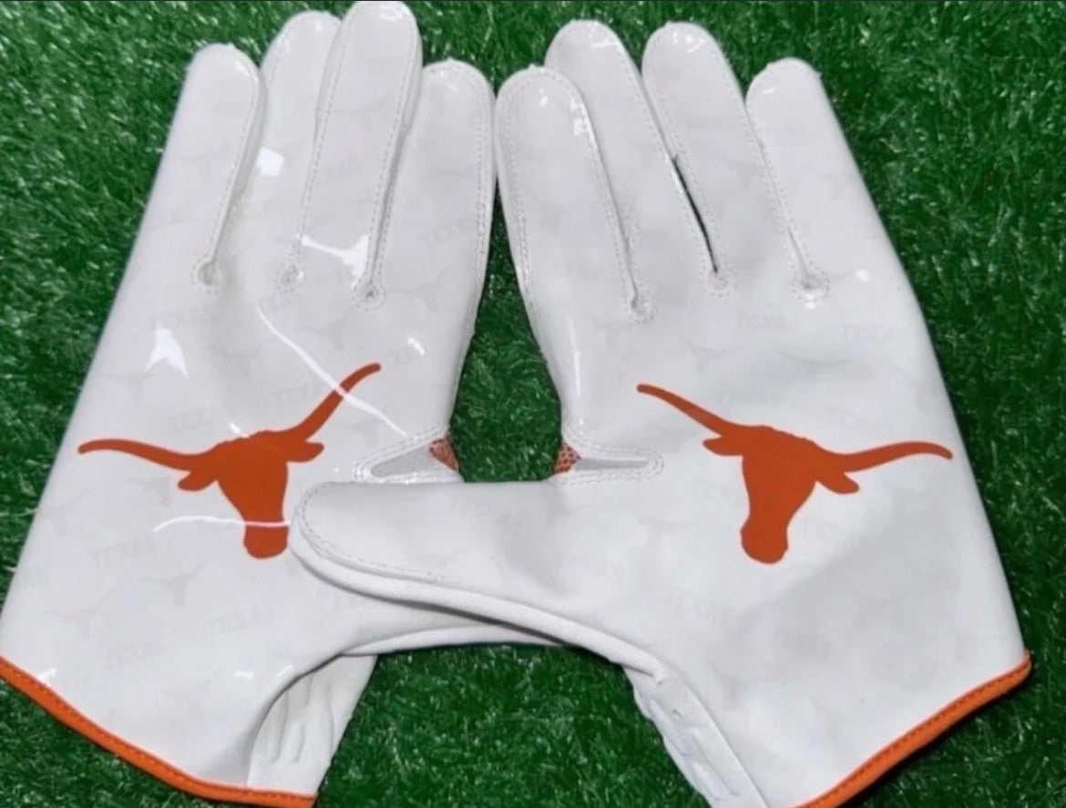 Texas football  gloves