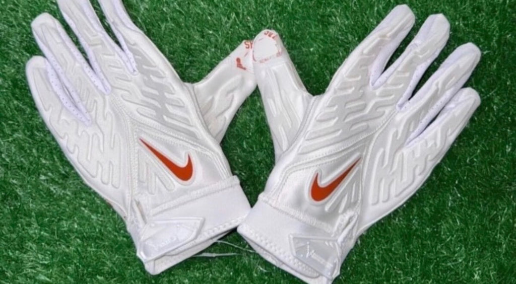 Texas football gloves