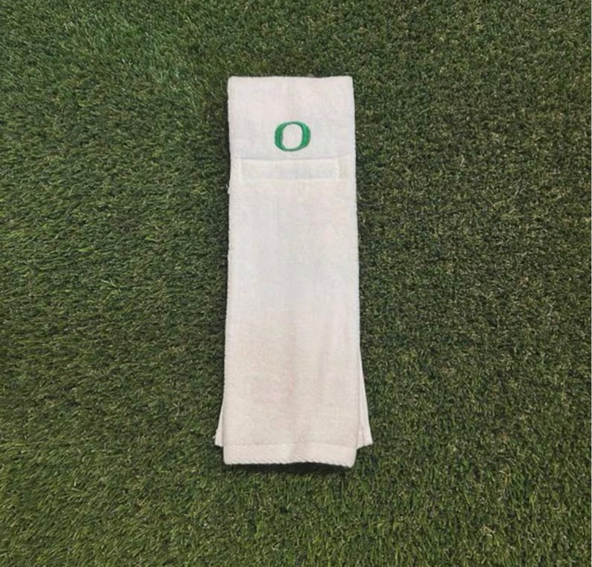 oregon football towel