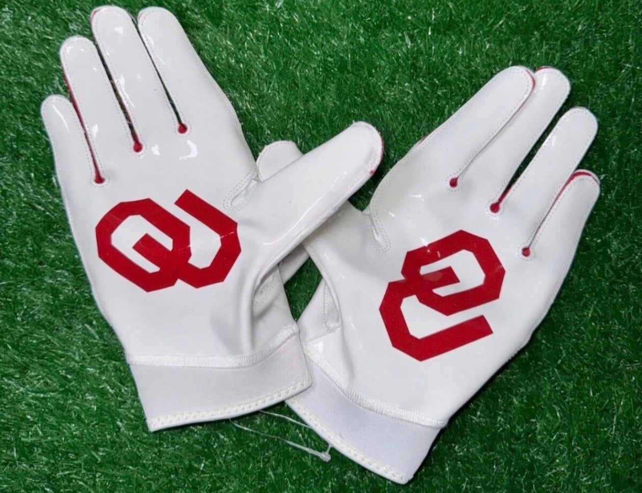 Oklahoma football gloves
