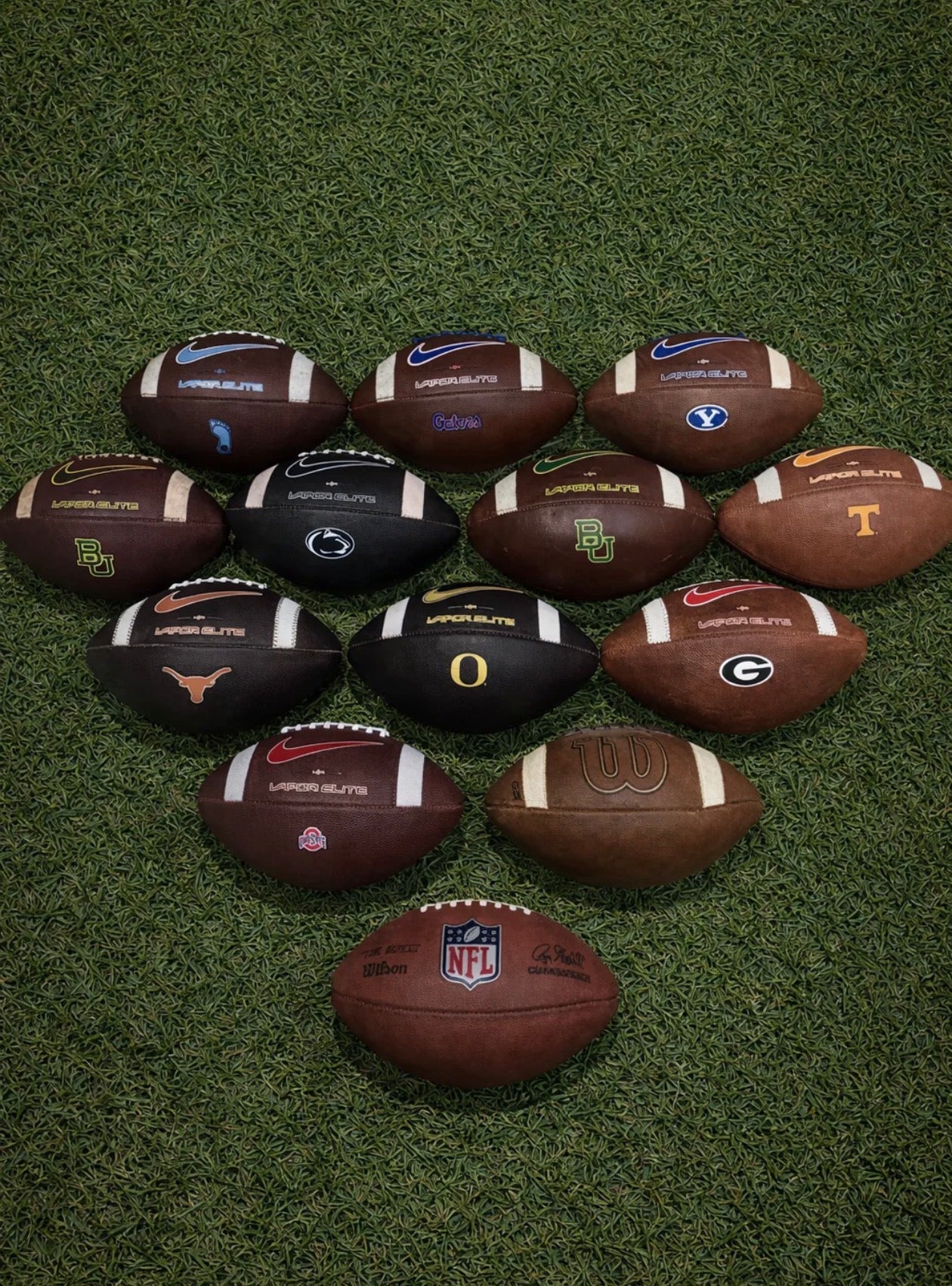 College Footballs