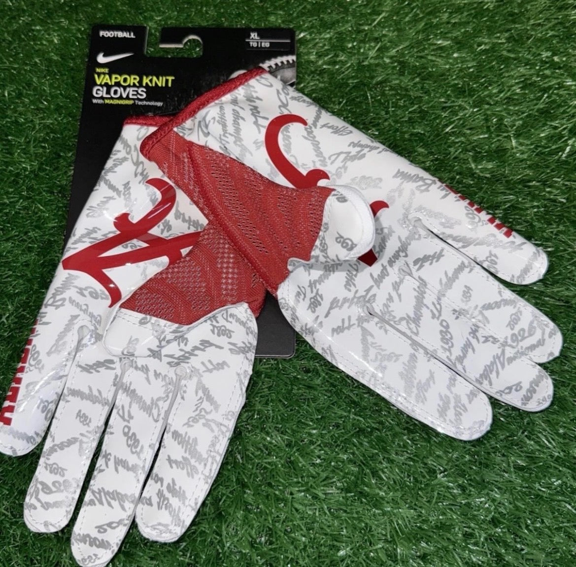 Alabama Football gloves