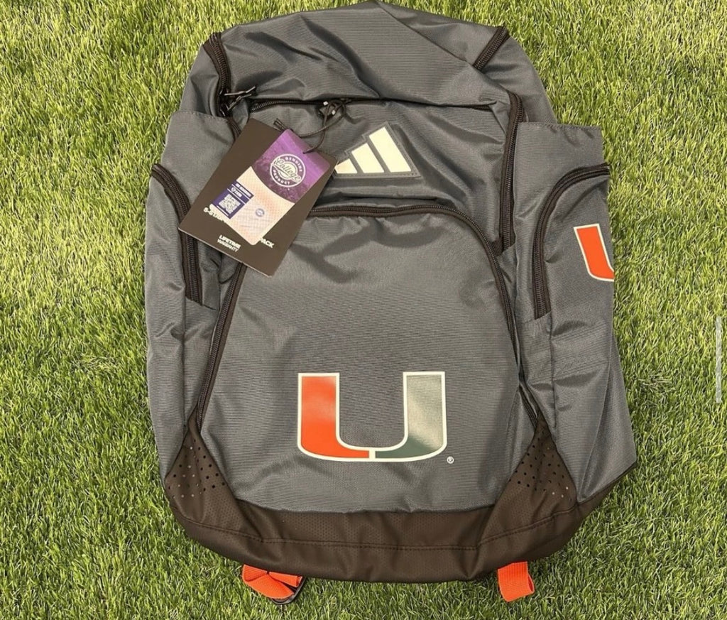 university of Miami Football bag